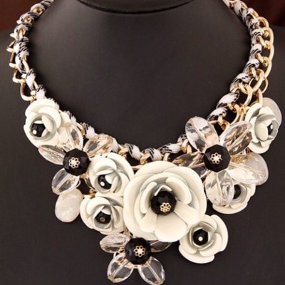Rosedale statement necklace