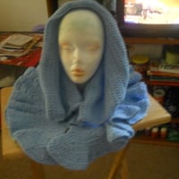 Crochet Hood Scarf Style 1  - Thumbnail 2