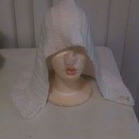 Crochet Hood Scarf Style 3 - Thumbnail 2