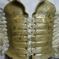 Snake Skin Male Wearable Ceramic Corset By: Nicole Moan  - Thumbnail 4