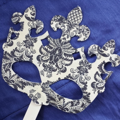 Handcrafted carnival mask