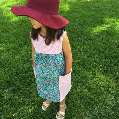 The livi dress•mixed print floral sold