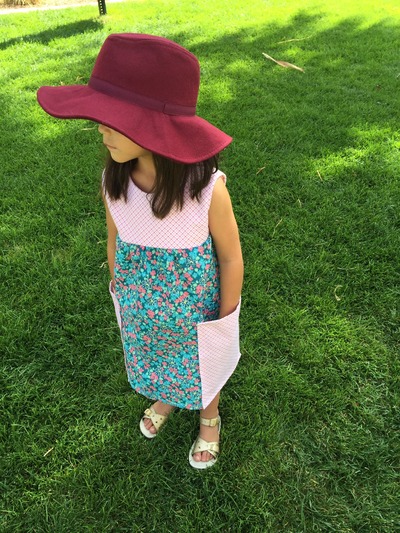 The Livi Dress•Mixed print floral SOLD