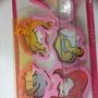 Cookie Cutter Mold 5pcs Set Disney Character PRINCESS SERIES PINK Color Set Different Shape - Thumbnail 1