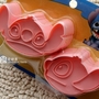 STITCH DISNEY CARTOON PINK COLOR 2pcs Set Cookie Cutter Cheese Cutter Multi Use Food Cutter - Thumbnail 1