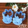 MARIE CAT DISNEY CARTOON BLUE COLOR 2pcs Set Cookie Cutter Cheese Cutter Multi Use Food Cutter - Thumbnail 1
