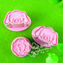 SUGAR BUNNY JAPAN CARTOON PINK COLOR 3pcs Set Cookie Cutter  Multi Use Food Cutter - Thumbnail 2
