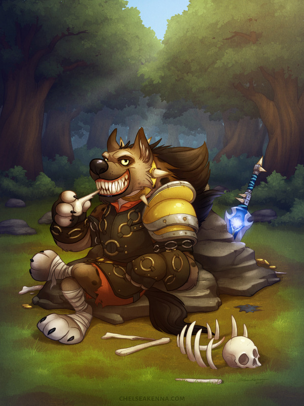 Hogger Signed Print