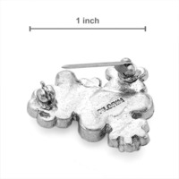 PILGRIM Crystal Brooch - Thumbnail 1