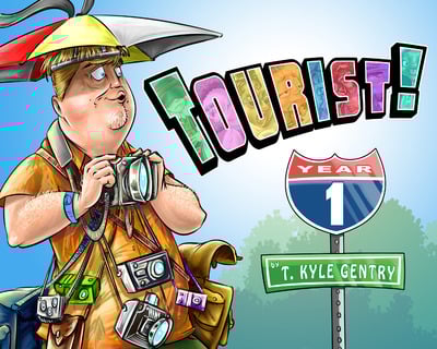 Tourist! Year 1 Hardcover Book