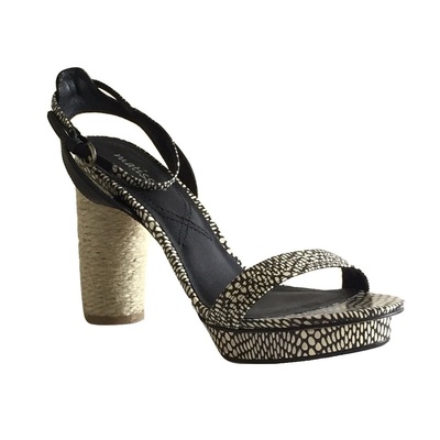 Matisse snake print platform sandal