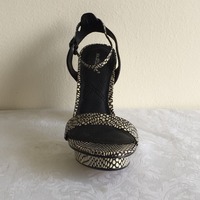 MATISSE Snake Print Platform Sandal - Thumbnail 1