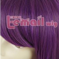 Long Body Wave Purple Cosplay Wig - Thumbnail 1