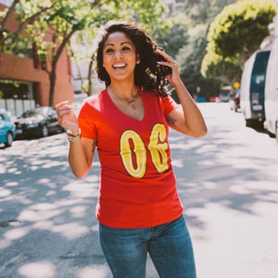 Og faithful ladies vneck