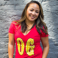 OG Faithful Ladies Vneck - Thumbnail 2