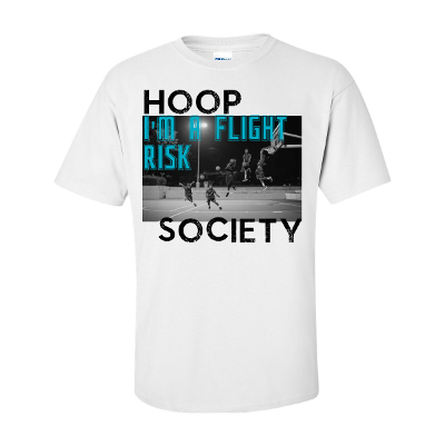 Flight Risk Tee-White