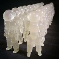 "FROM THE EARTH TO THE MOON" - Resin Designer Toy Art  - Thumbnail 2