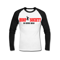  HS. No Excuse Squad Ls. tee- B/W