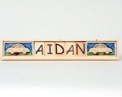 Aidan - Name Plaque