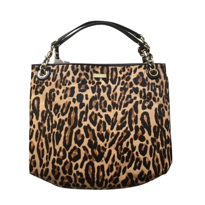 Kate spade "streetcar darya" leopard calf hair tote