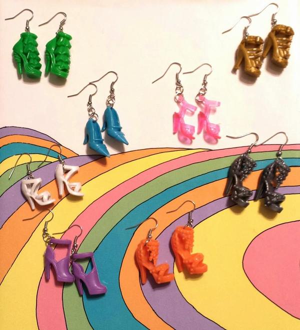 Life in Plastic, It's Fantastic earrings
