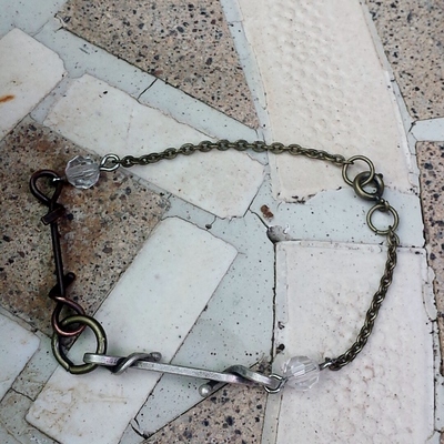 Straight lines bracelet