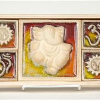 Ganesh - wall plaque