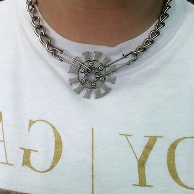 Heavy metal lover necklace