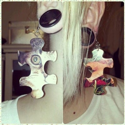 Pick up the pieces earrings