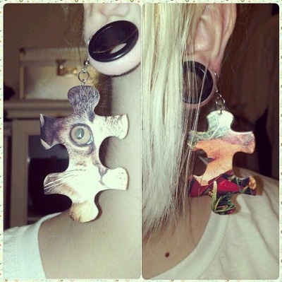 Pick Up the Pieces earrings