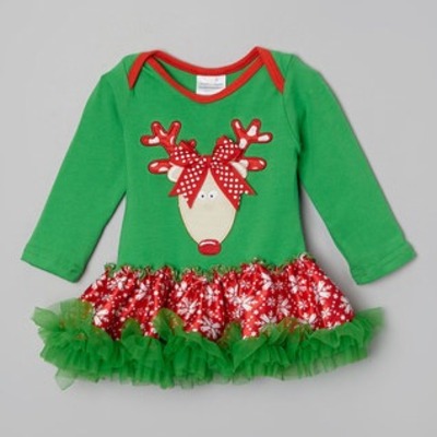 Christmas reindeer petti tutu