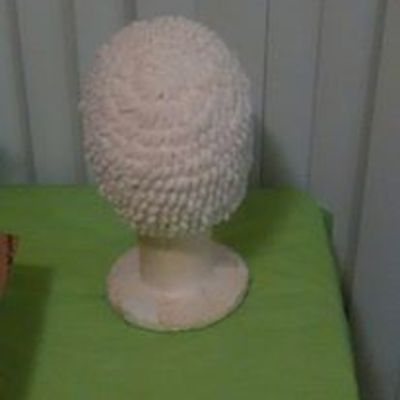 Crochet heavy  beanie hats style1