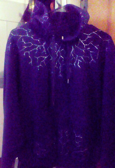 Jack Frost Hoodie--Hooded Sweatshirt- Custom-Costume-Cosplay-Halloween