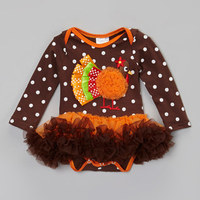 Turkey polka dot bodysuit - Thumbnail 1