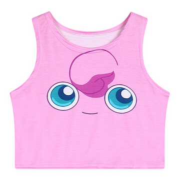 JIGGLY PUFF CROP TOP