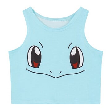 SQUIRTLE CROP TOP