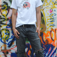 Vicious Sunset Skull T-shirt - Thumbnail 1