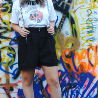 Upcycled Suspender Shorts - Thumbnail 2