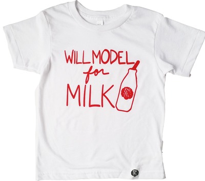 Will Model for Milk Toddler/Kids Tee