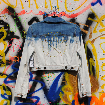 Pentagram cropped jacket