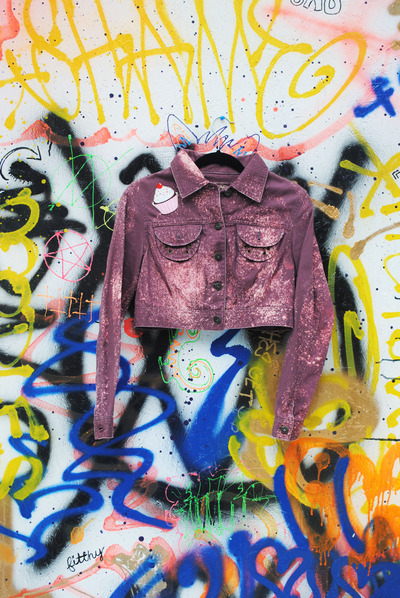 Cupcake Cropped Jacket