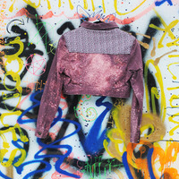 Cupcake Cropped Jacket - Thumbnail 4