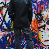 Vintage Roots Leather Jacket - Thumbnail 1