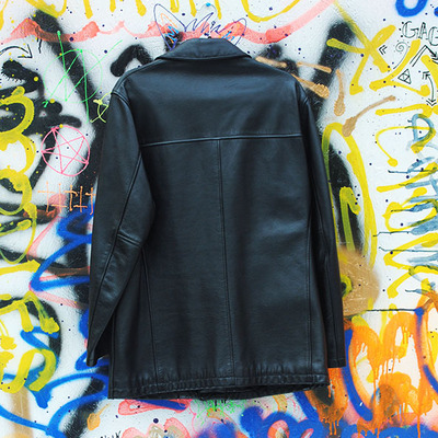 Vintage roots leather jacket