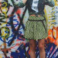 Vintage Dip Dyed Green Flannel - Thumbnail 2