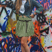 Vintage Dip Dyed Green Flannel - Thumbnail 1