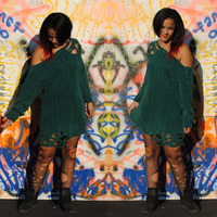 Shredded Vintage "Cobain" Sweater Dress - Thumbnail 4