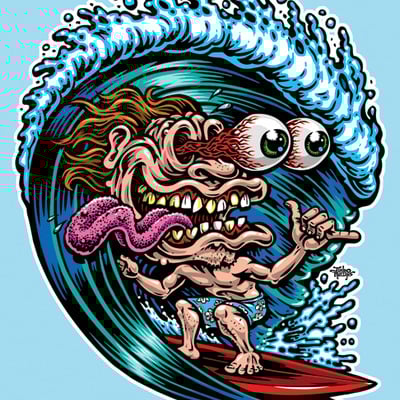  surf freak 8x10 color print - Thumbnail 3