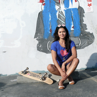 Passport 2 Freedom Womens Blue Fingerprintheart Tee - Thumbnail 1