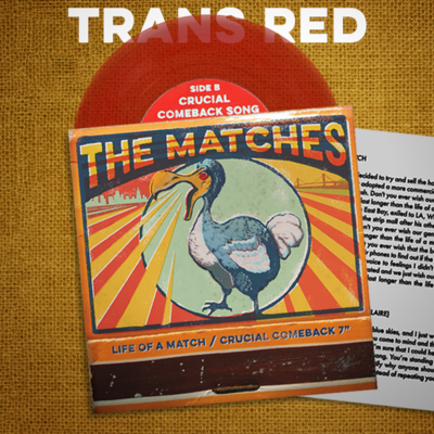 Limited 7" and digital download - trans red
